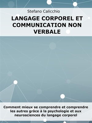 cover image of Langage corporel et communication non verbale